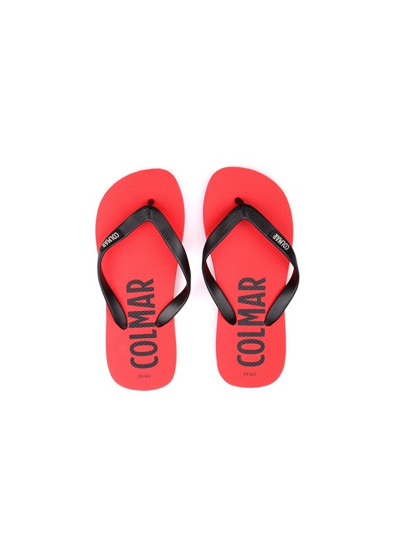 COLMAR ORIGINALS 4910 Red Shoes Unisex Thongs COLMAR ORIGINALS 4910 Red Shoes Unisex Thongs