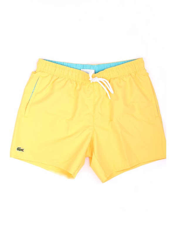 Lacoste MH6270 00 Yellow Clothing Man Swimsuit