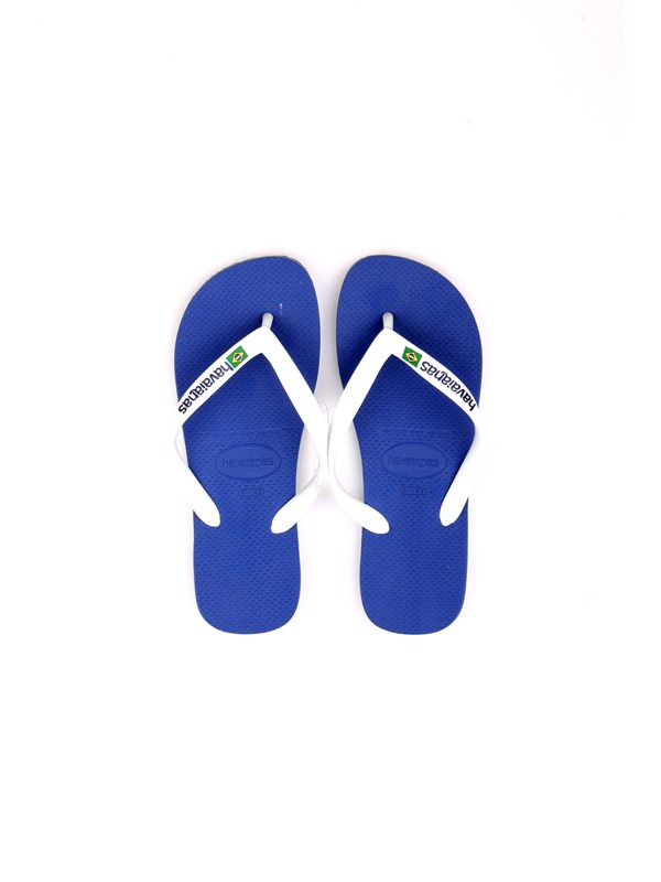 HAVAIANAS H BRASIL LOGO Light blue Shoes Unisex Thongs HAVAIANAS H BRASIL LOGO Light blue Shoes Unisex Thongs
