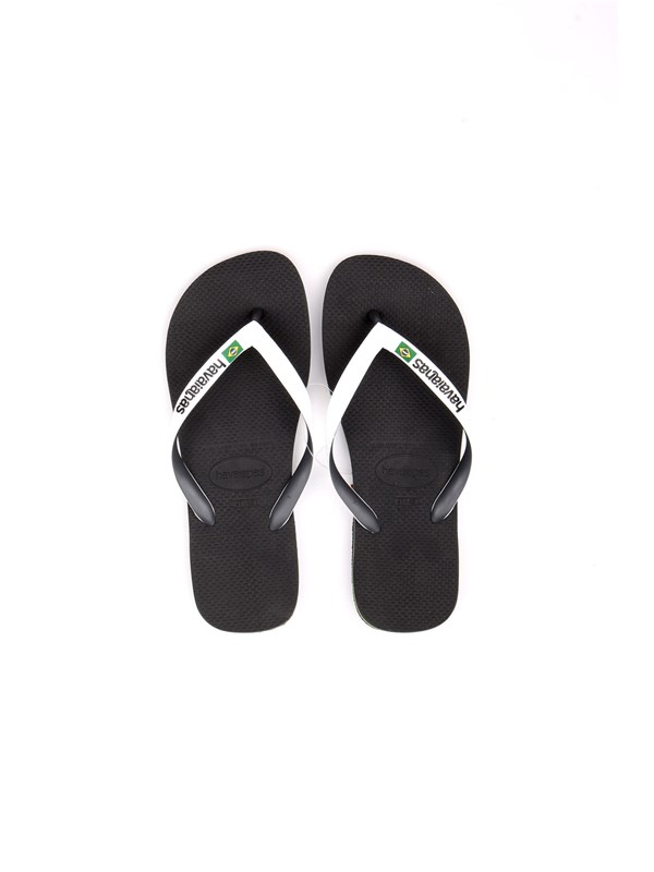 HAVAIANAS H BRASIL MIX FC White Shoes Unisex Thongs HAVAIANAS H BRASIL MIX FC White Shoes Unisex Thongs