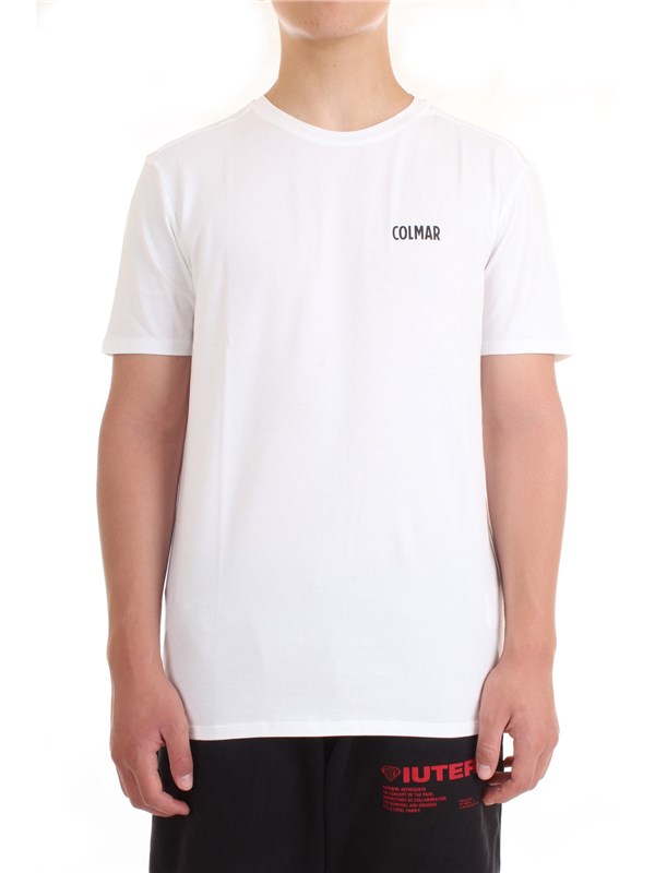 COLMAR ORIGINALS 7507 White Clothing Man T-Shirt/Polo COLMAR ORIGINALS 7507 White Clothing Man T-Shirt/Polo