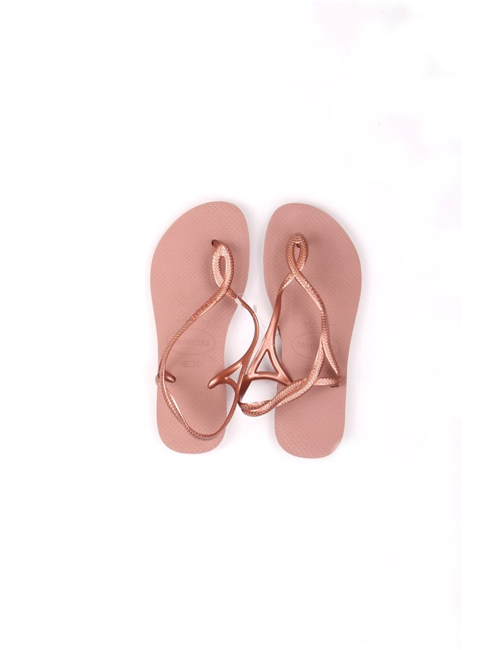 HAVAIANAS HAV LUNA FC Pink Shoes Woman Thongs HAVAIANAS HAV LUNA FC Pink Shoes Woman Thongs
