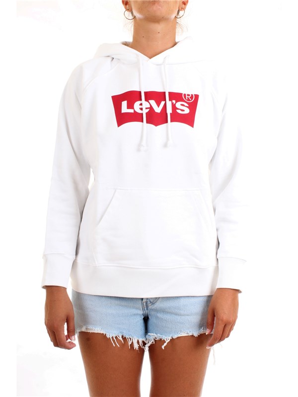 LEVI'S 35946-0010 White Clothing Woman Sweater LEVI'S 35946-0010 White Clothing Woman Sweater