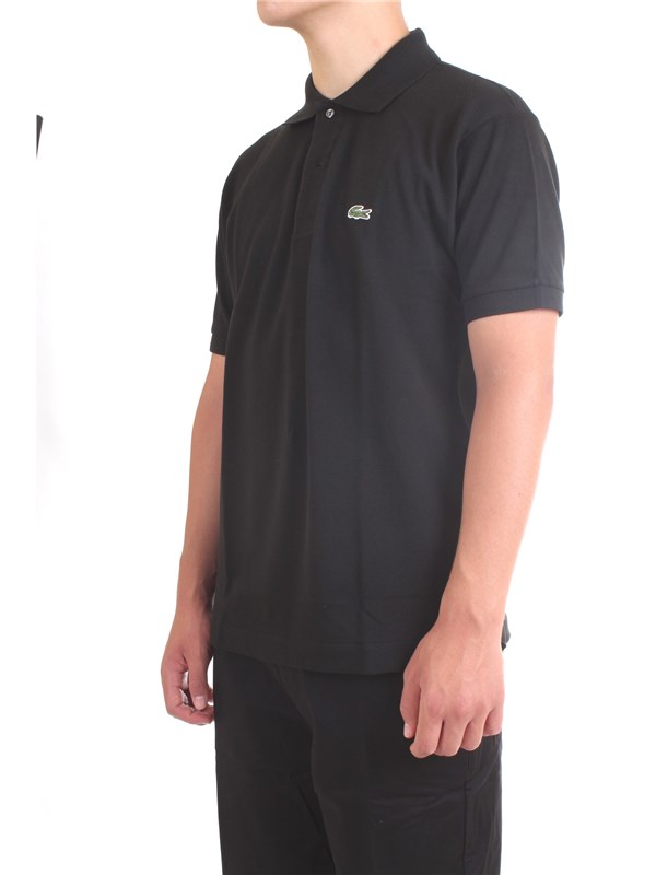 Lacoste L.12.12 Black Clothing Man Polo shirt