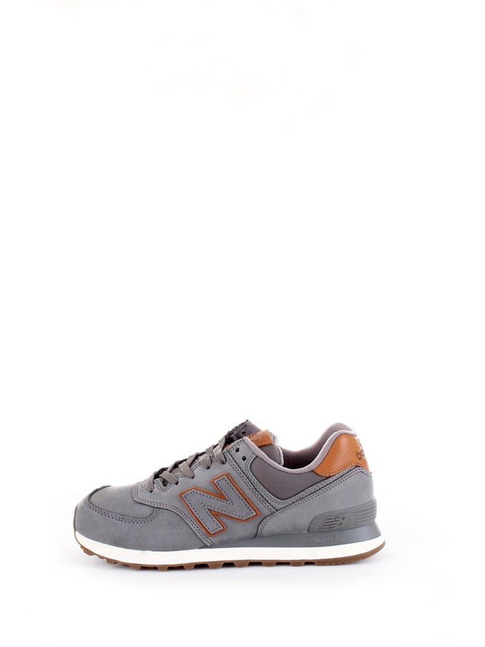 NEW BALANCE ML574NBA Grey Shoes Man Sneakers NEW BALANCE ML574NBA Grey Shoes Man Sneakers