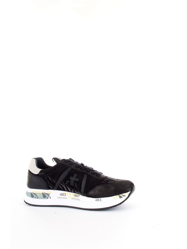 PREMIATA CONNY 4821 Black Shoes Woman Sneakers