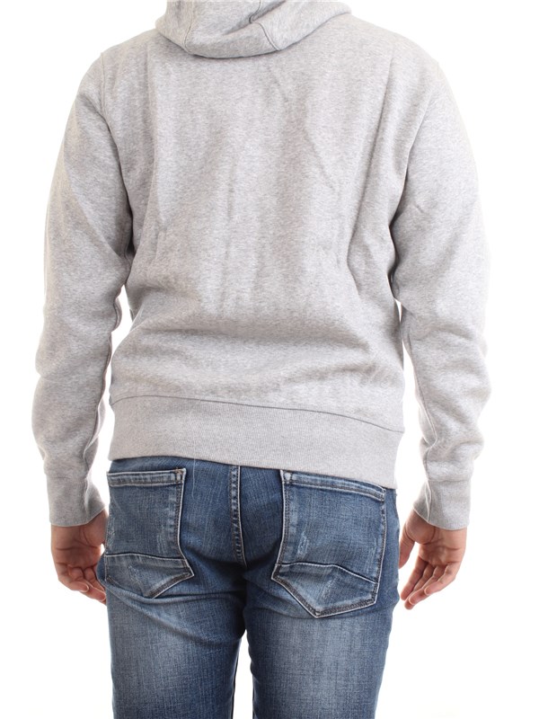 NEW BALANCE MJ03580 Grey Clothing Man Sweater