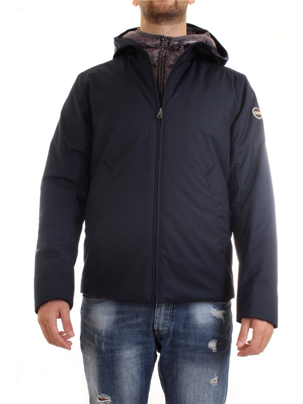 COLMAR ORIGINALS 1287 8UX Blue Clothing Man Duvet COLMAR ORIGINALS 1287 8UX Blue Clothing Man Duvet