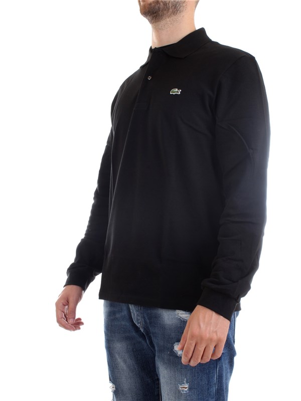 Lacoste L1312 00 Black Clothing Man Polo shirt