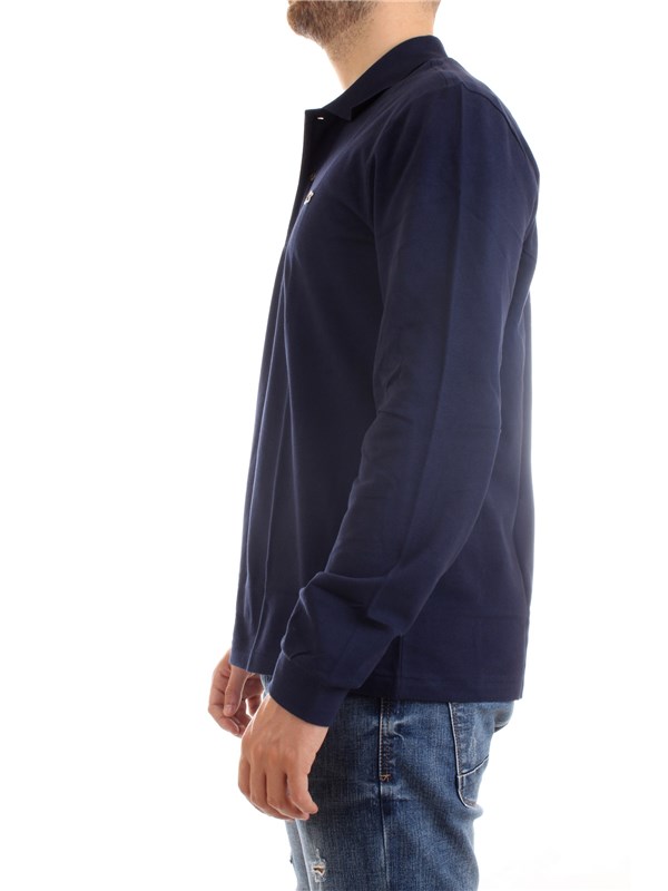 Lacoste L1312 00 Blue Clothing Man Polo shirt