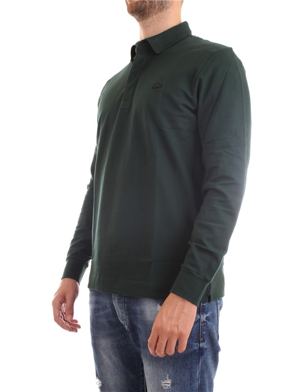 Lacoste PH2481 00 Green Clothing Man Polo shirt