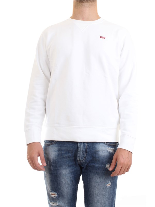LEVI'S 35909 White Clothing Man Sweater LEVI'S 35909 White Clothing Man Sweater