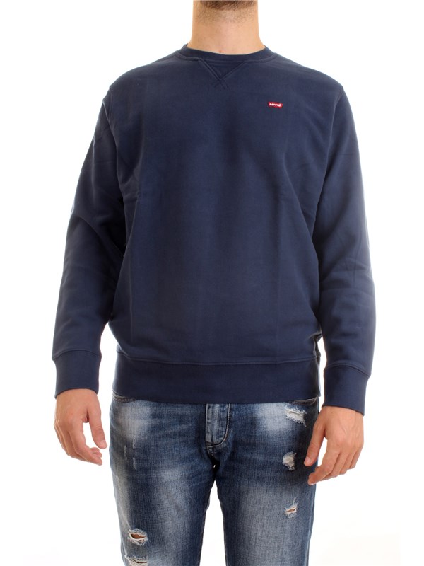 LEVI'S 35909 Blue Clothing Man Sweater LEVI'S 35909 Blue Clothing Man Sweater