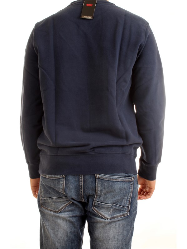 LEVI'S 35909 Blue Clothing Man Sweater
