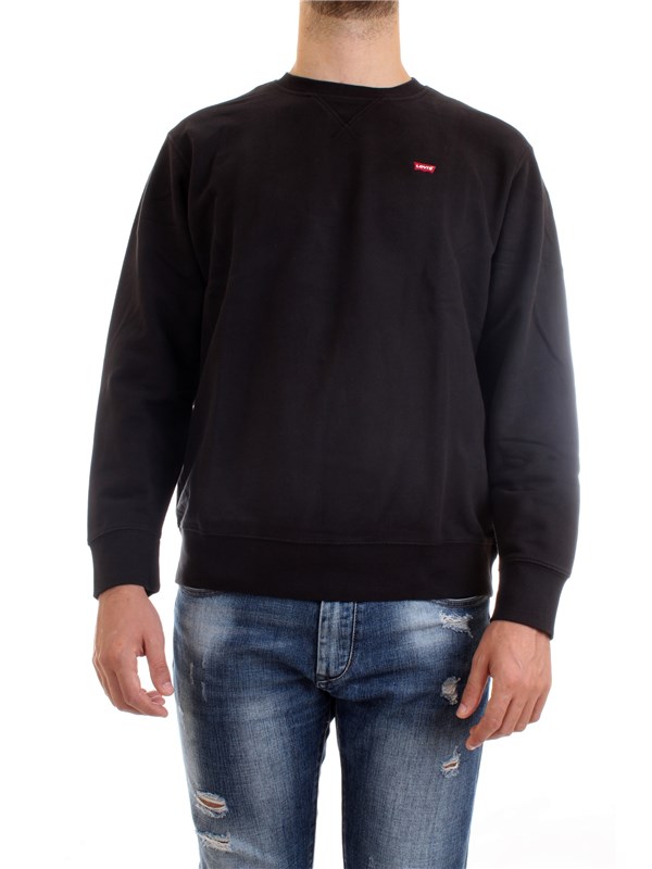 LEVI'S 35909 Black Clothing Man Sweater
