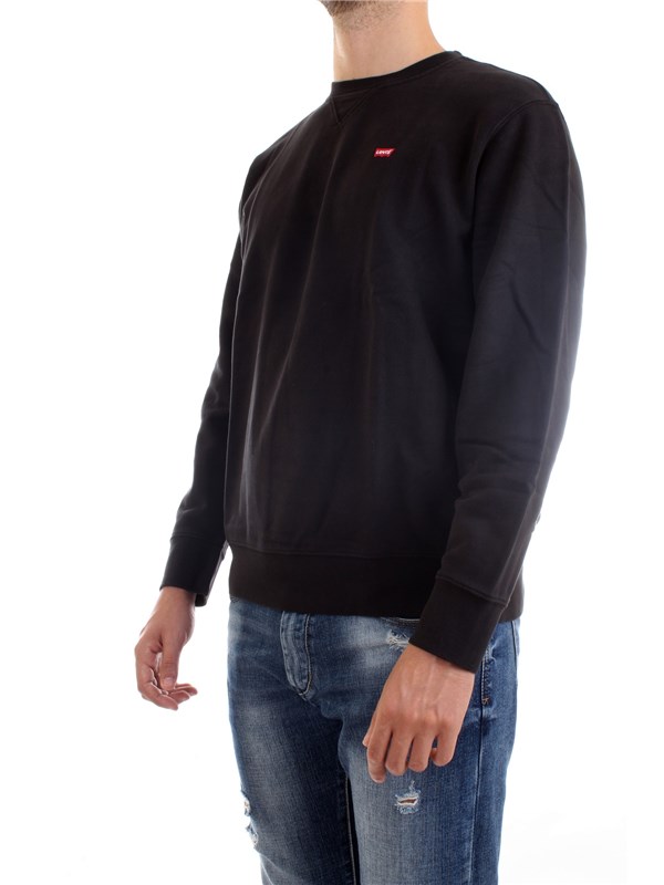 LEVI'S 35909 Black Clothing Man Sweater