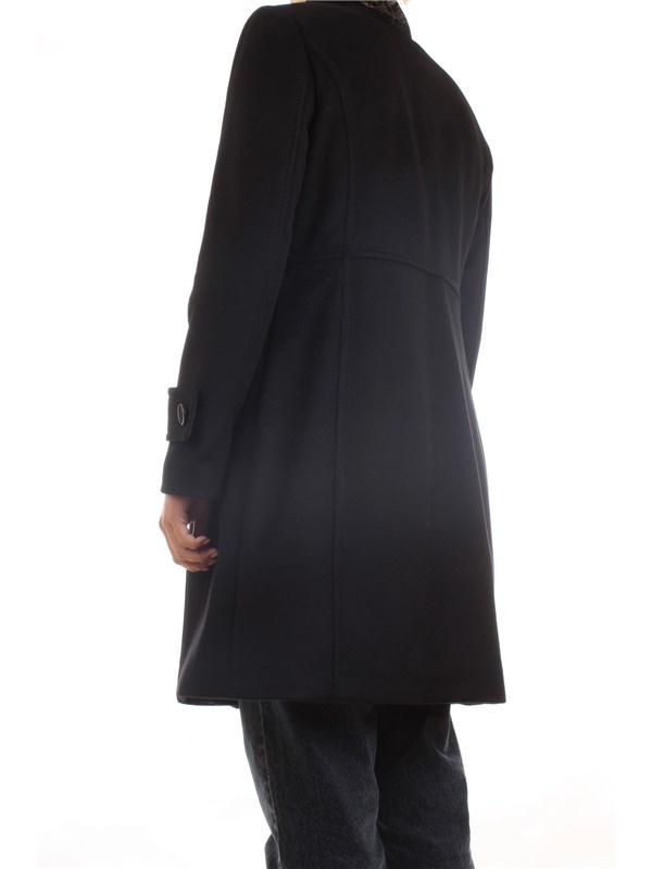 PENNYBLACK 20140420 Black Clothing Woman Overcoat