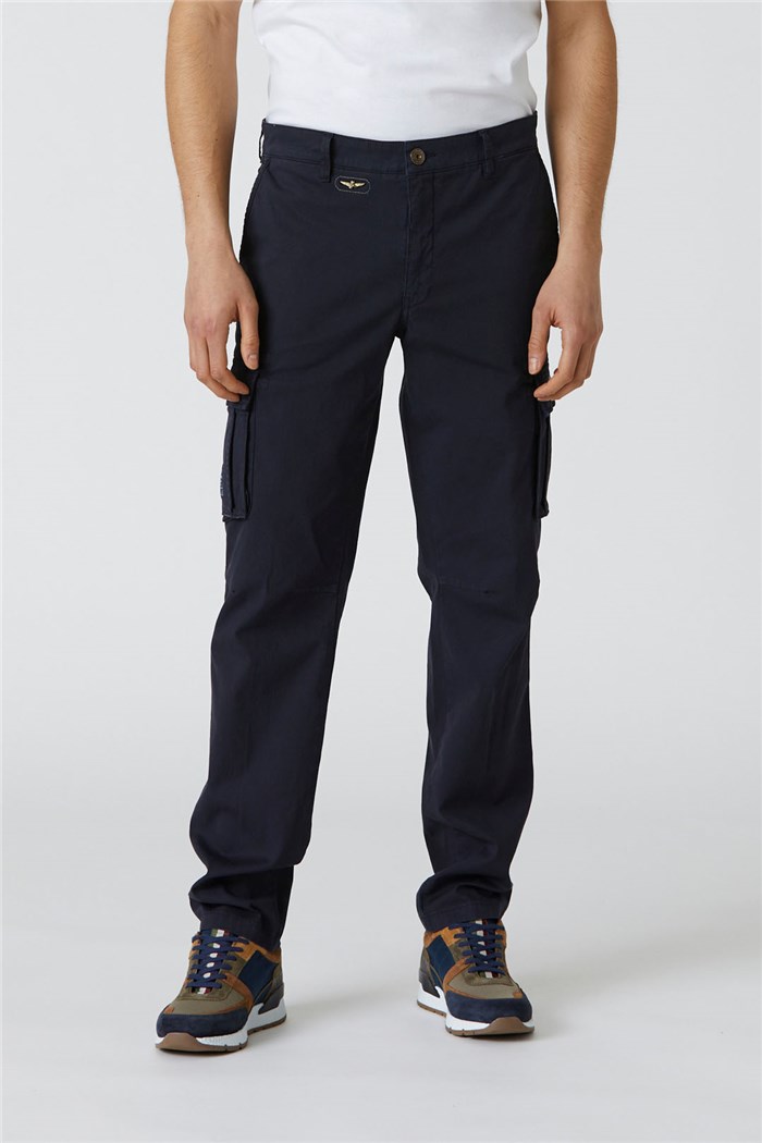 AERONAUTICA MILITARE 231PA1329CT2443 Blu Abbigliamento Uomo Pantaloni