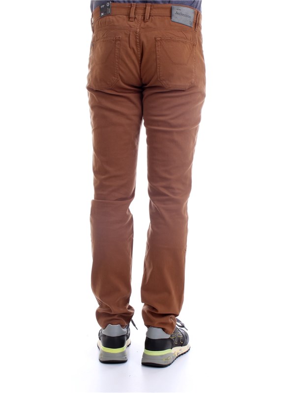 JECKERSON P00UPA077T012389 Leather Clothing Man Trousers