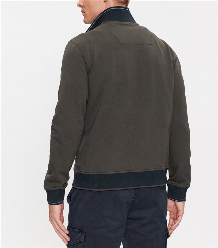 AERONAUTICA MILITARE 232FE1824F418 Brown Clothing Man Sweater