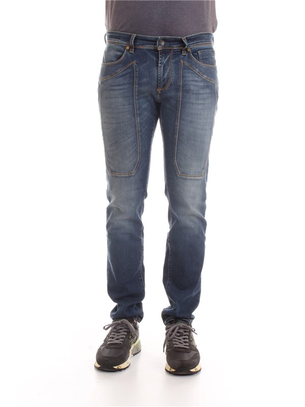 JECKERSON A20P00UPA077D040161 Medium blue Clothing Man Jeans JECKERSON A20P00UPA077D040161 Medium blue Clothing Man Jeans