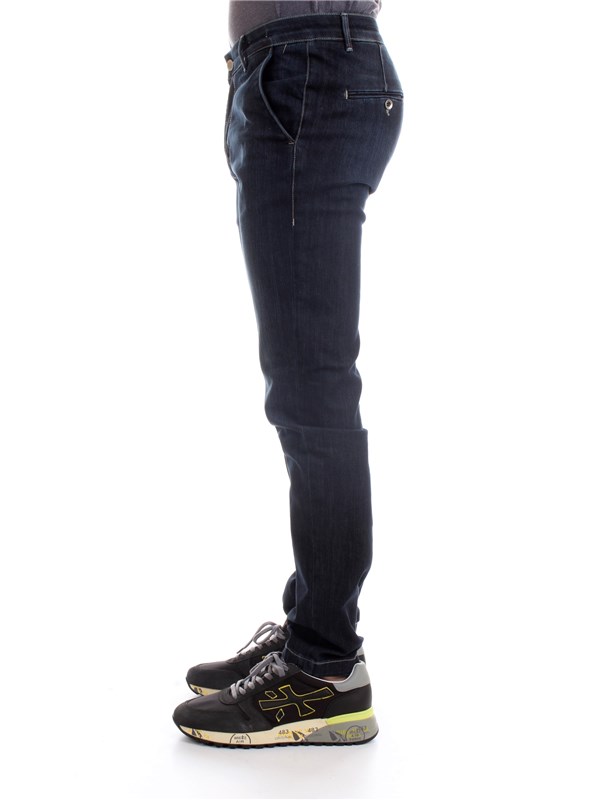 CAMOUFLAGE CHINOS REY 17 D00 Dark blue Clothing Man Jeans