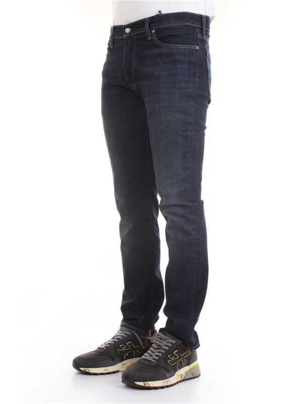 LEVI'S 04511 Dark blue Clothing Man Jeans