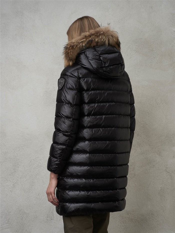 Blauer 23WBLDK03094 005050 Black Clothing Woman Duvet