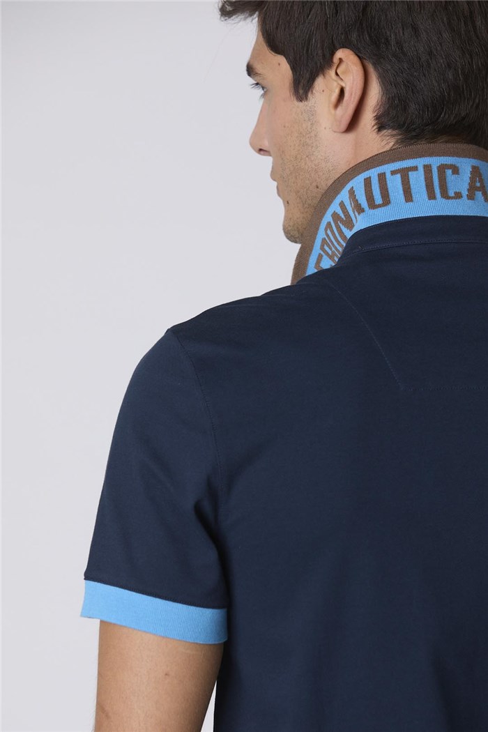 AERONAUTICA MILITARE 241PO1761P199 Blu Abbigliamento Uomo Polo