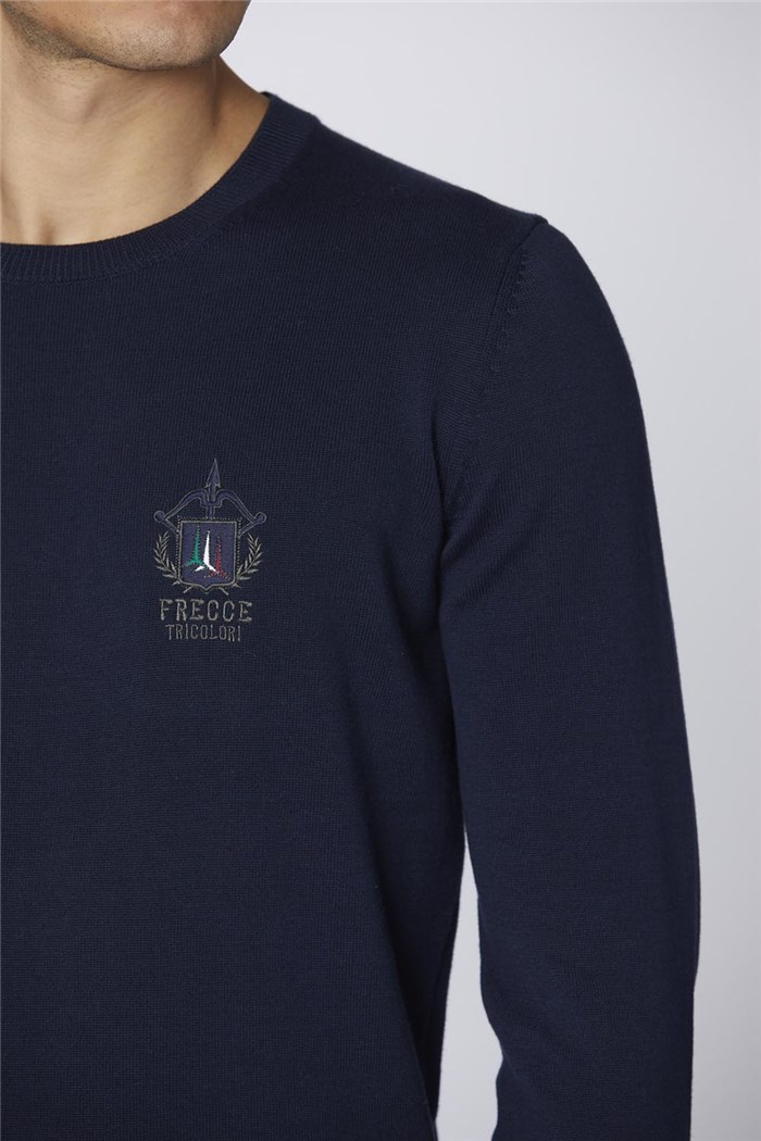 AERONAUTICA MILITARE 242MA1513L506 Blue Clothing Man Pullover
