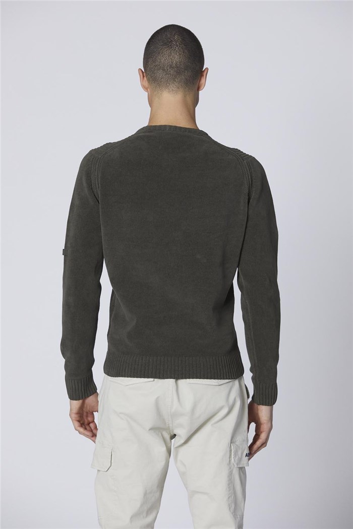 AERONAUTICA MILITARE 242MA1515L539 verdone Abbigliamento Uomo Pullover