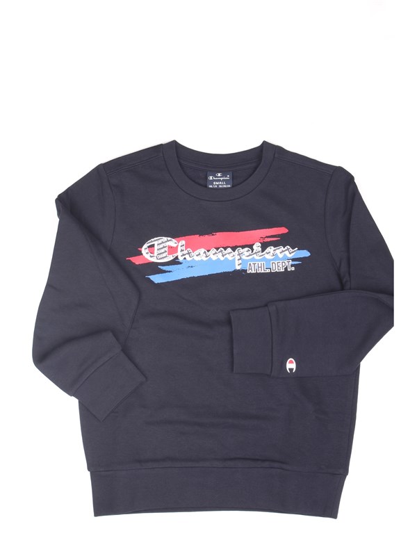 CHAMPION 305439 Blue Clothing Child Sweater