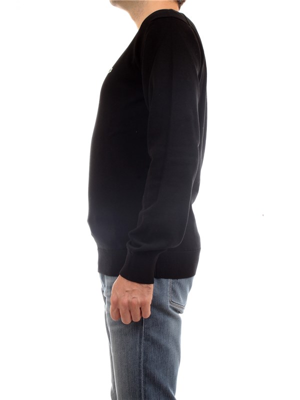 Lacoste AH2193 00 Black Clothing Man Sweater