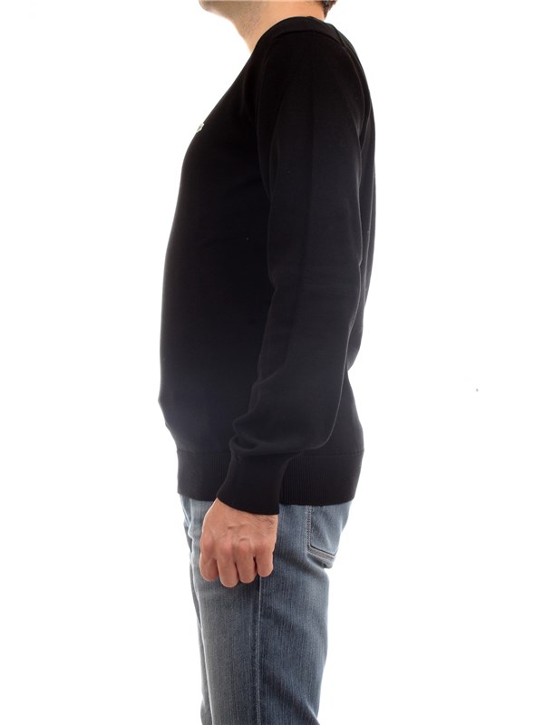 Lacoste AH2193 00 Nero Abbigliamento Uomo Maglia