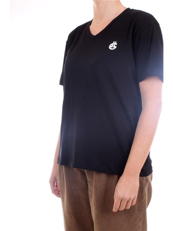 GAELLE PARIS GBD7179 Black Clothing Woman T-Shirt/Polo