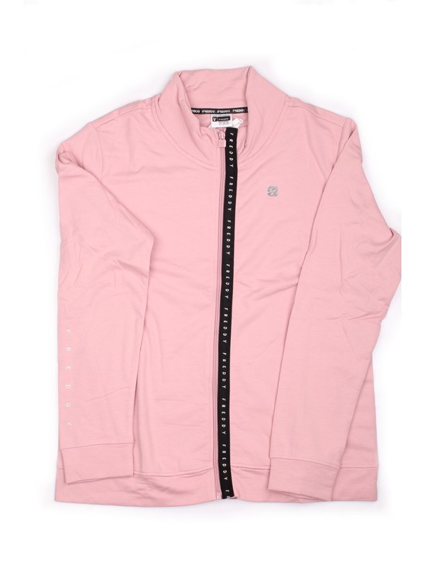 FREDDY F0WBCS3 Pink Clothing Woman Sweater FREDDY F0WBCS3 Pink Clothing Woman Sweater
