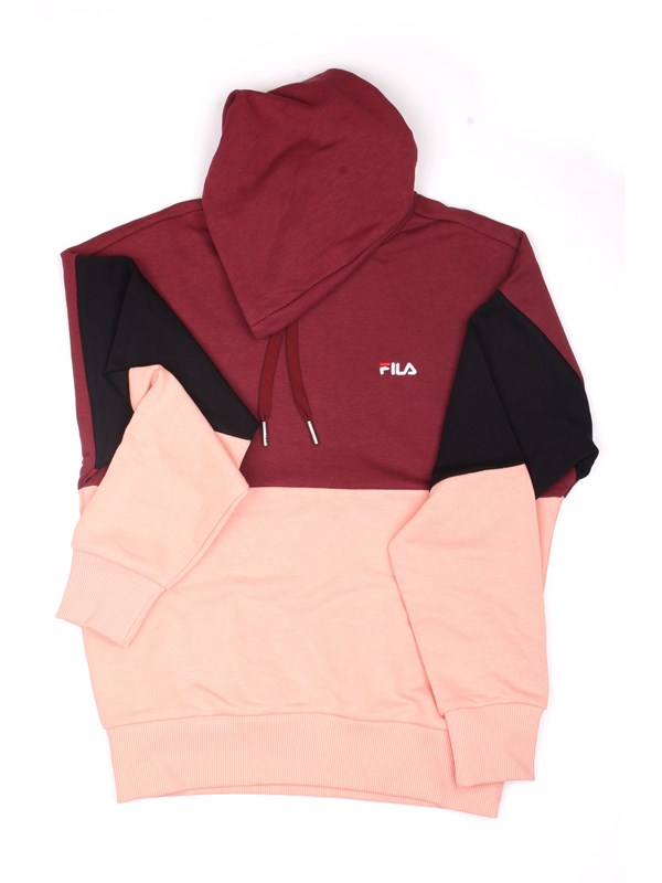 FILA 687977 860708 Bordeaux Clothing Woman Sweater FILA 687977 860708 Bordeaux Clothing Woman Sweater