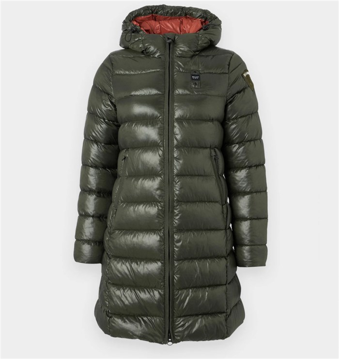 Blauer 24WBLDK02042 006648 Verde Abbigliamento Donna Piumino