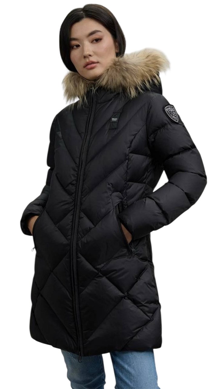 Blauer 25WBLDK03098 006047 Nero Abbigliamento Donna Piumino Blauer 25WBLDK03098 006047 Nero Abbigliamento Donna Piumino