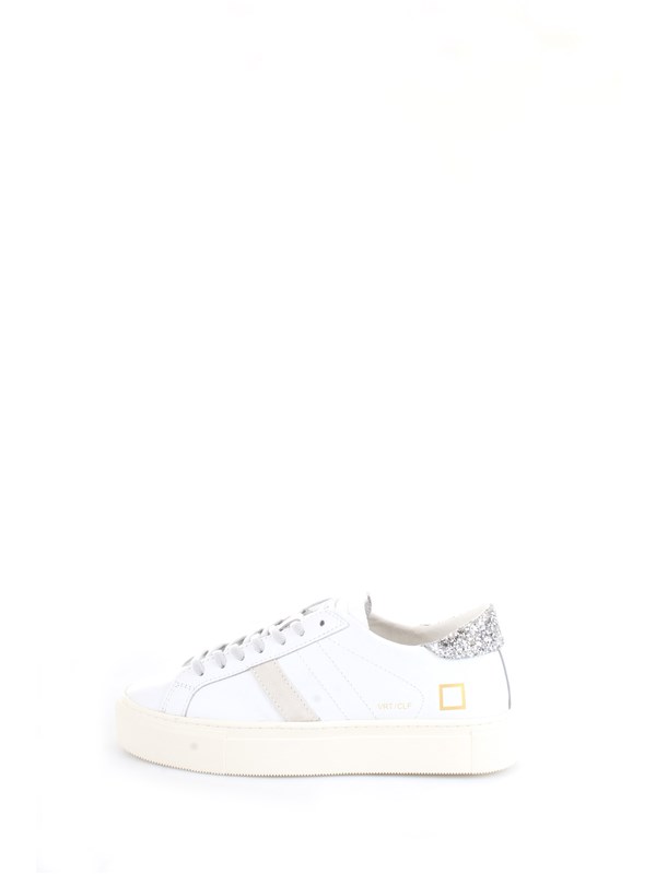 D.A.T.E. W341-VE-CA-WS White Shoes Woman Sneakers D.A.T.E. W341-VE-CA-WS White Shoes Woman Sneakers
