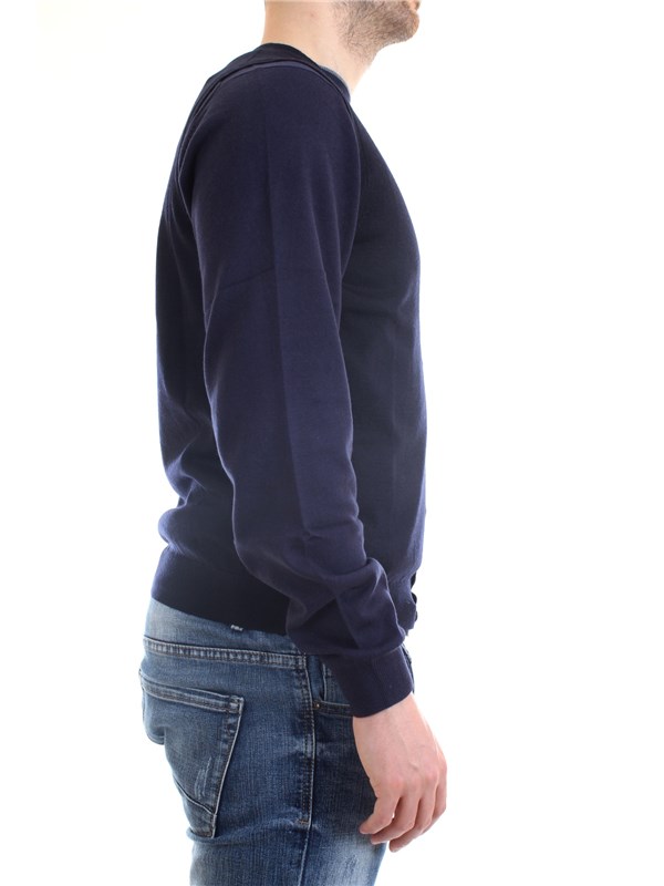 Gran Sasso 58182/14296 Blue Clothing Man Gilet