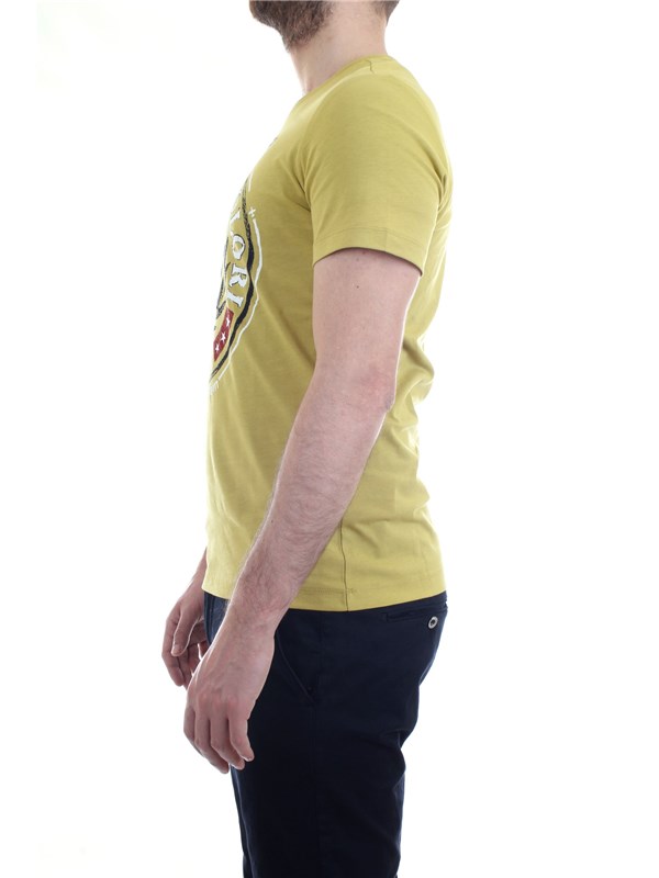 AERONAUTICA MILITARE 211TS1856J513 Yellow Clothing Man T-Shirt/Polo