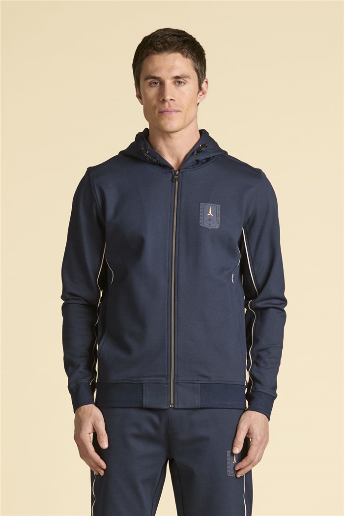 AERONAUTICA MILITARE 252FE2064UF00667 Blu Abbigliamento Uomo Felpa