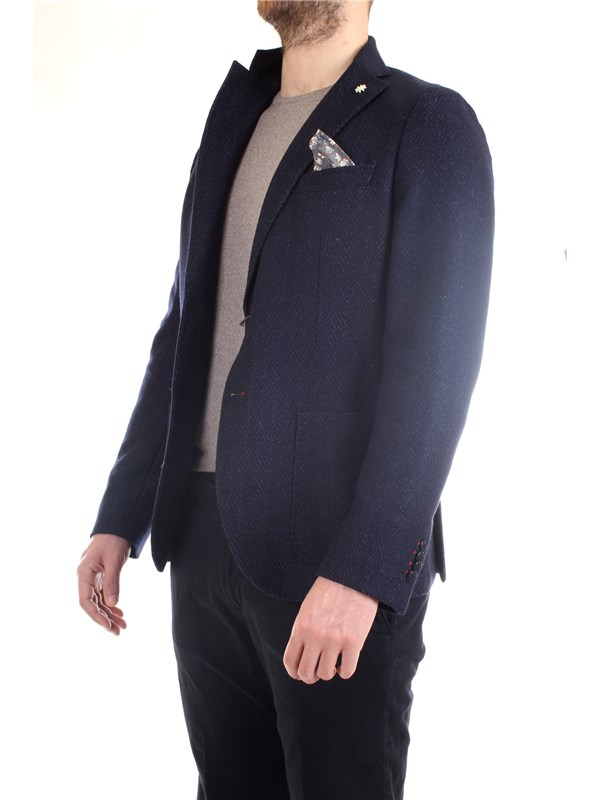 MANUEL RITZ 2532G2718M 183632 Blue Clothing Man Jacket