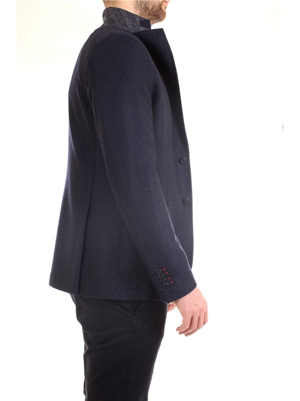 MANUEL RITZ 2532G2718M 183632 Blue Clothing Man Jacket