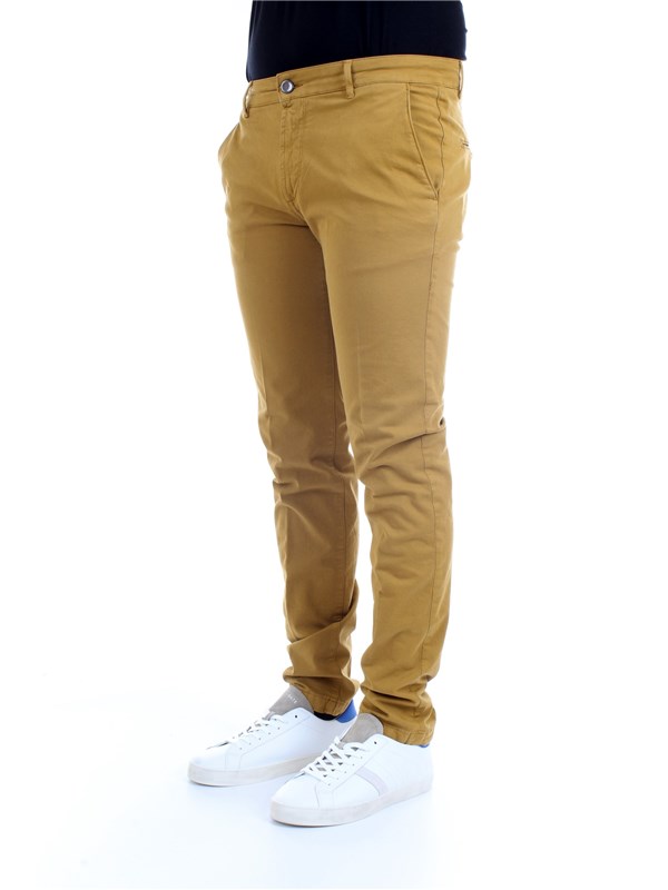 CAMOUFLAGE CHINOS REY 17 N28 Leather Clothing Man Trousers