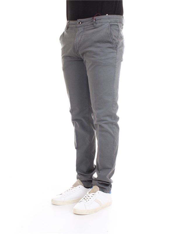 CAMOUFLAGE CHINOS REY 17 N28 Dark gray Clothing Man Trousers