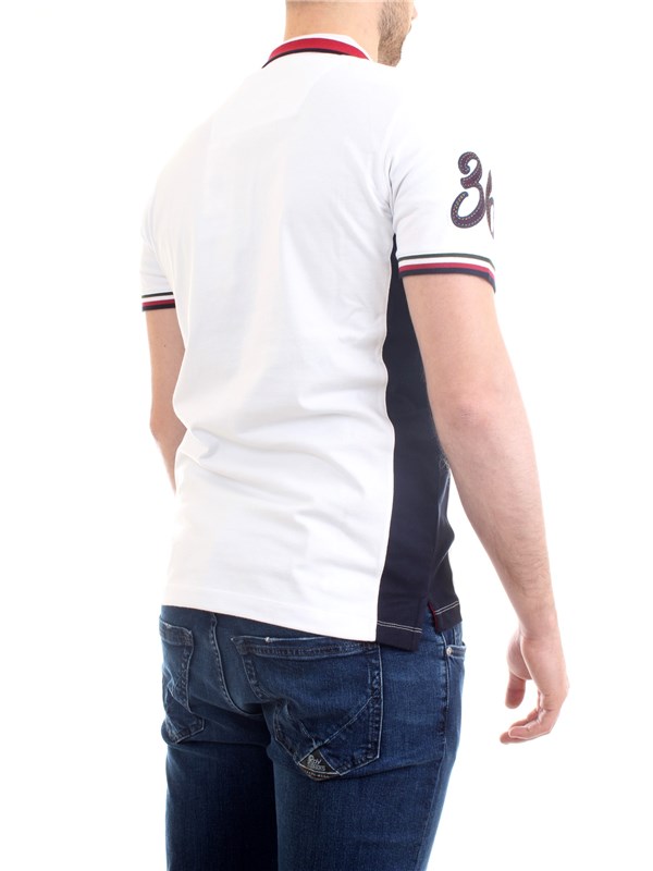 AERONAUTICA MILITARE 211PO1557P199 White Clothing Man Polo shirt