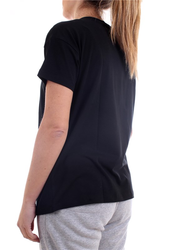 FREDDY S1WSDT5 Black Clothing Woman T-Shirt/Polo