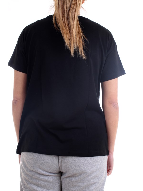 FREDDY S1WSDT5 Black Clothing Woman T-Shirt/Polo